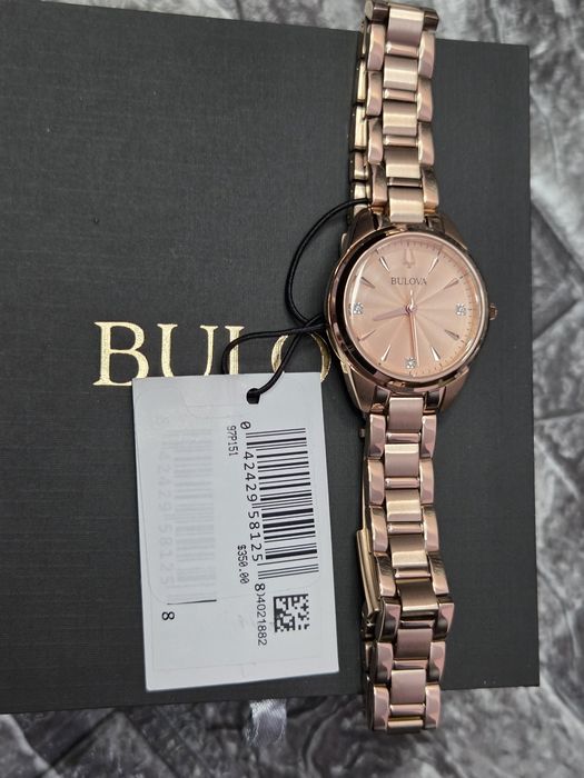 Жіночий годинник Bulova 97P151 бренд подарунок