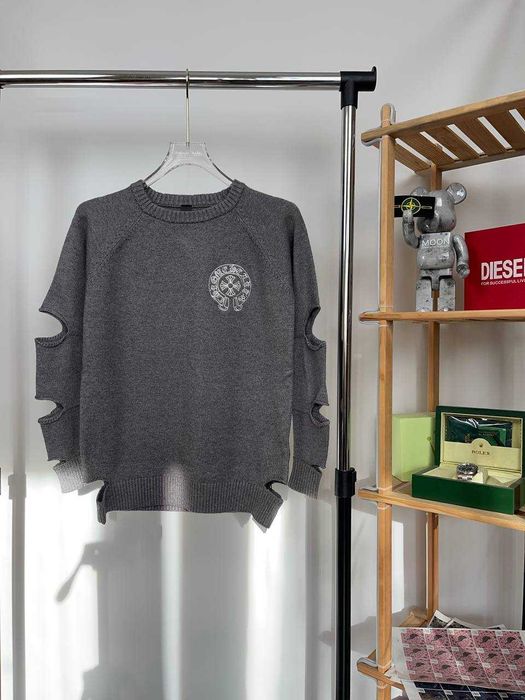 Светр Chrome Hearts | Преміальна Кофта Хром Хартс | Тепла Кофтинка