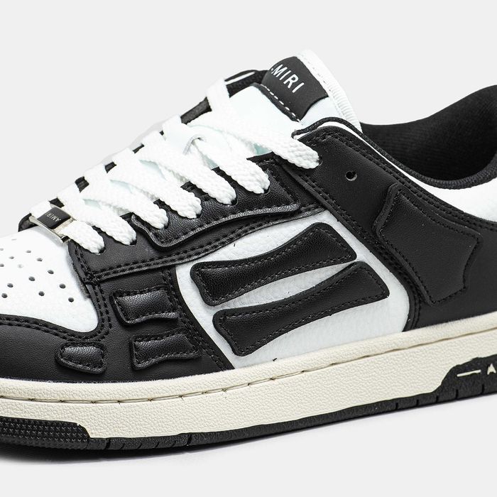 Кросівки Amiri Skeleton Black White premium