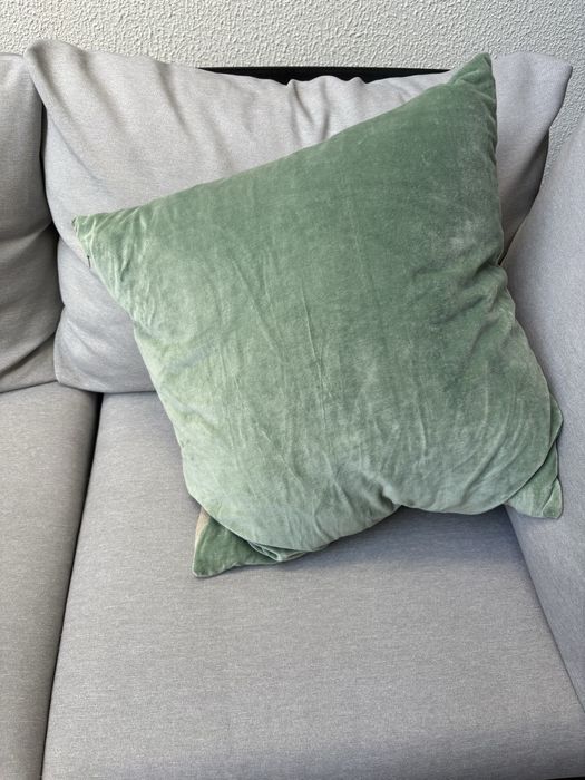 Conjunto de 2 almofadas veludo