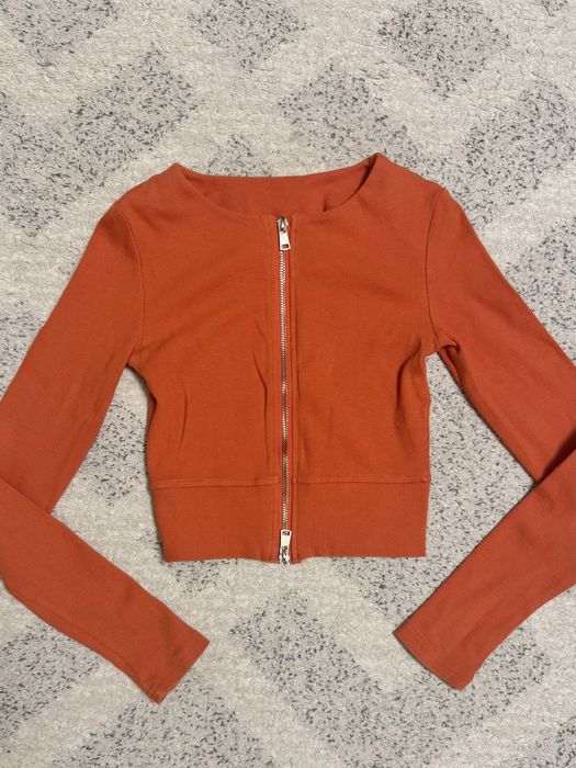 Solmar кофта з замком помаранчева