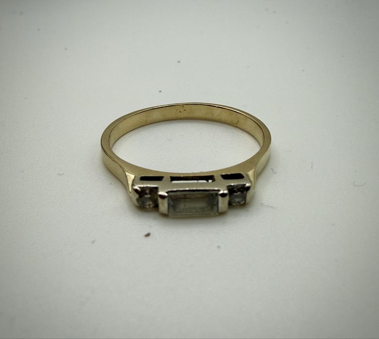 złoty pierścionek 585p SPKO LOMBARD Ozorków skup złoto