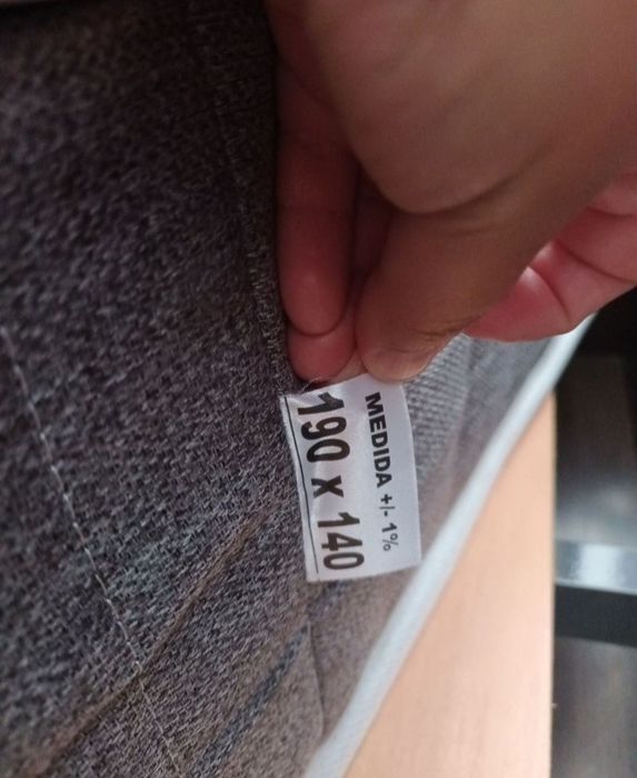 Cama completa com arrumação