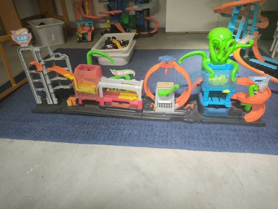 Conjunto varias pistas Hot Wheels Grandes