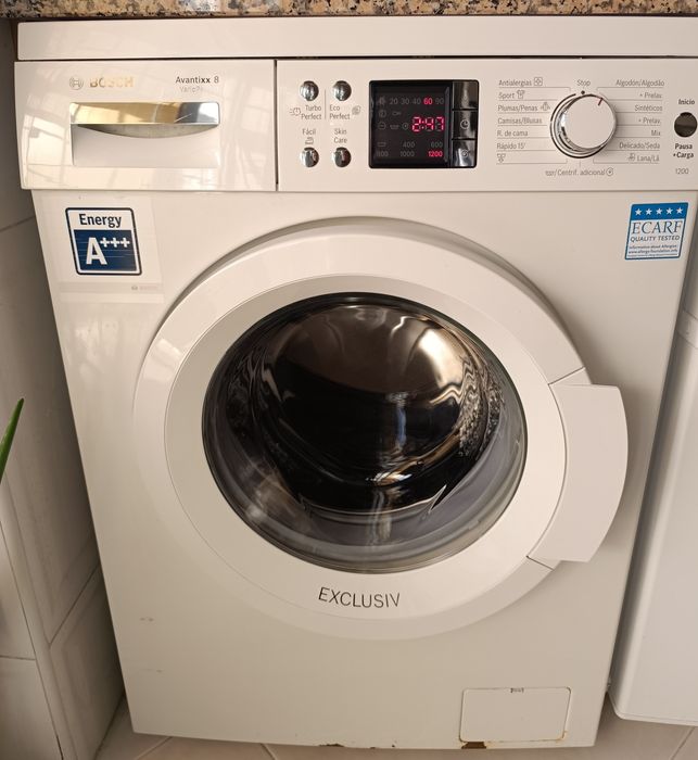 Máquina de lavar roupa Bosch