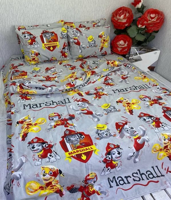 Постіль Щенячий патруль в асортименті. Бязь (бавовна)