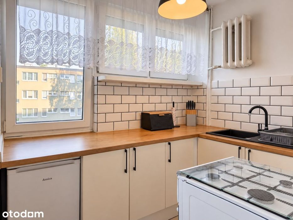 2 pokoje / 33,3 m2  / po częściowym remoncie