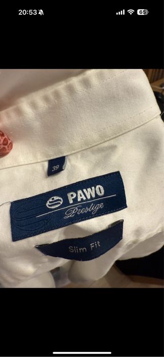 Garnitur i koszula zestaw pawo