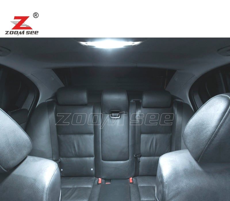 KIT COMPLETO DE 19 LÂMPADAS LED INTERIOR BMW 5 SERIE E34 SALOON 518I 520I 524TD 525I 525IX 525TD 530I 535I 540I M5 1988-19