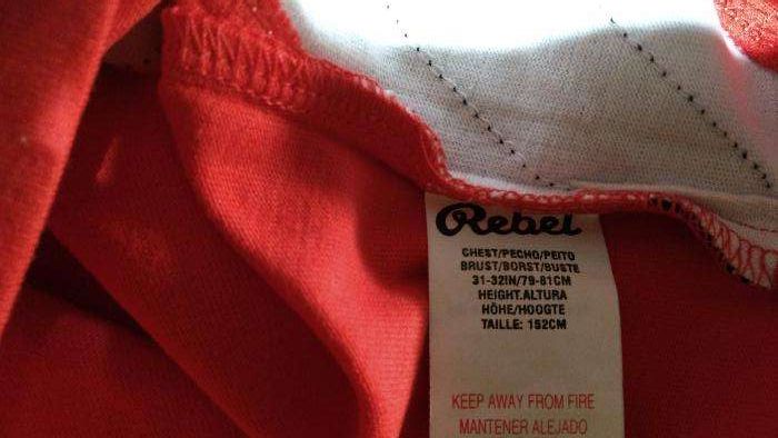 Polo de manga comprida de rapaz vermelho 12 anos