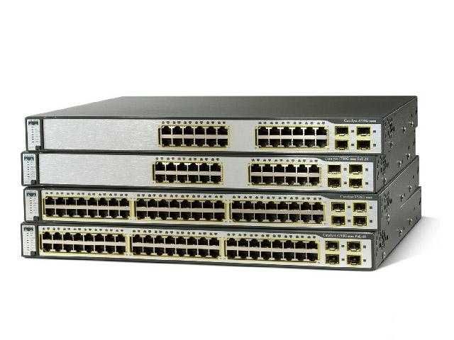 Комутатори Cisco Catalyst 3750 Series ВЕЛИКА КІЛЬКІСТЬ + ГАРАНТІЯ