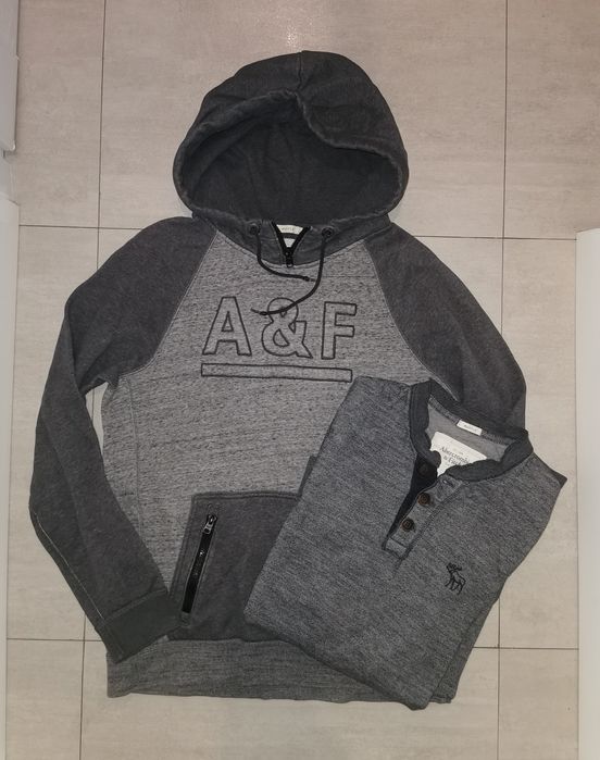 Abercrombie & Fitch zestaw dwóch bluz M