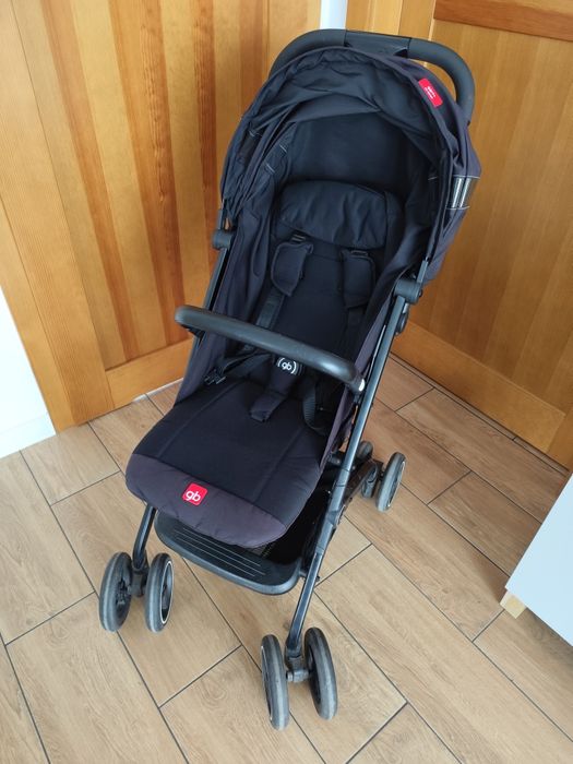 GB QBIT PLUS + ALL TERRAIN wózek spacerówka czarny