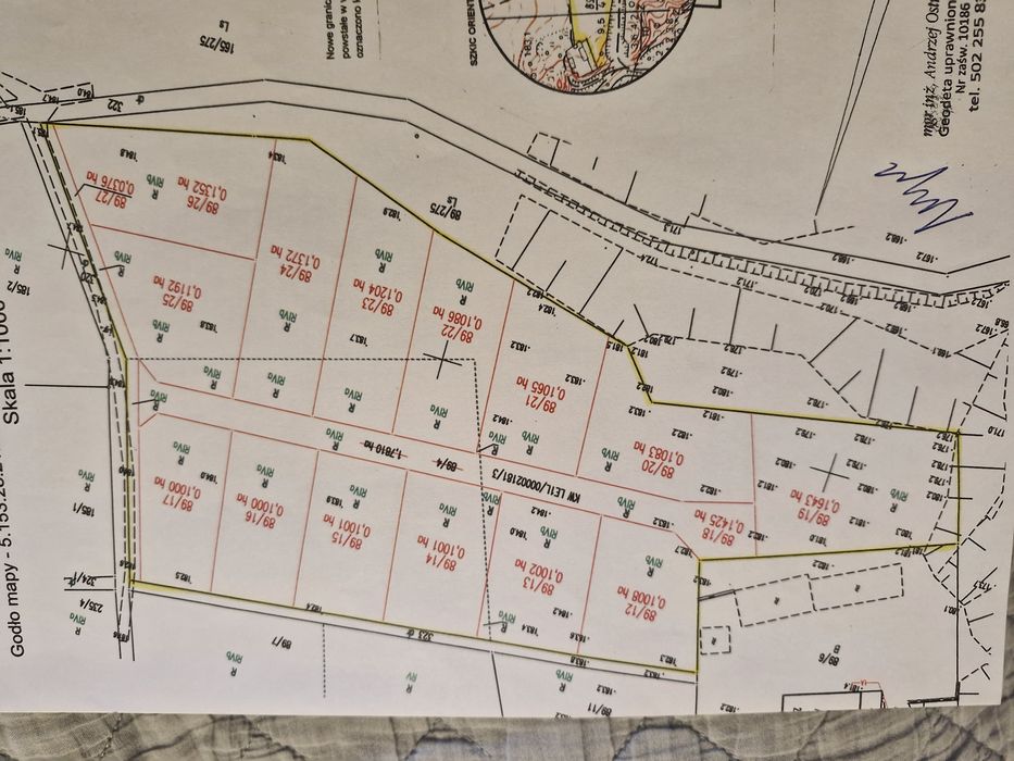 Dzialki budowlane  14 dzialek