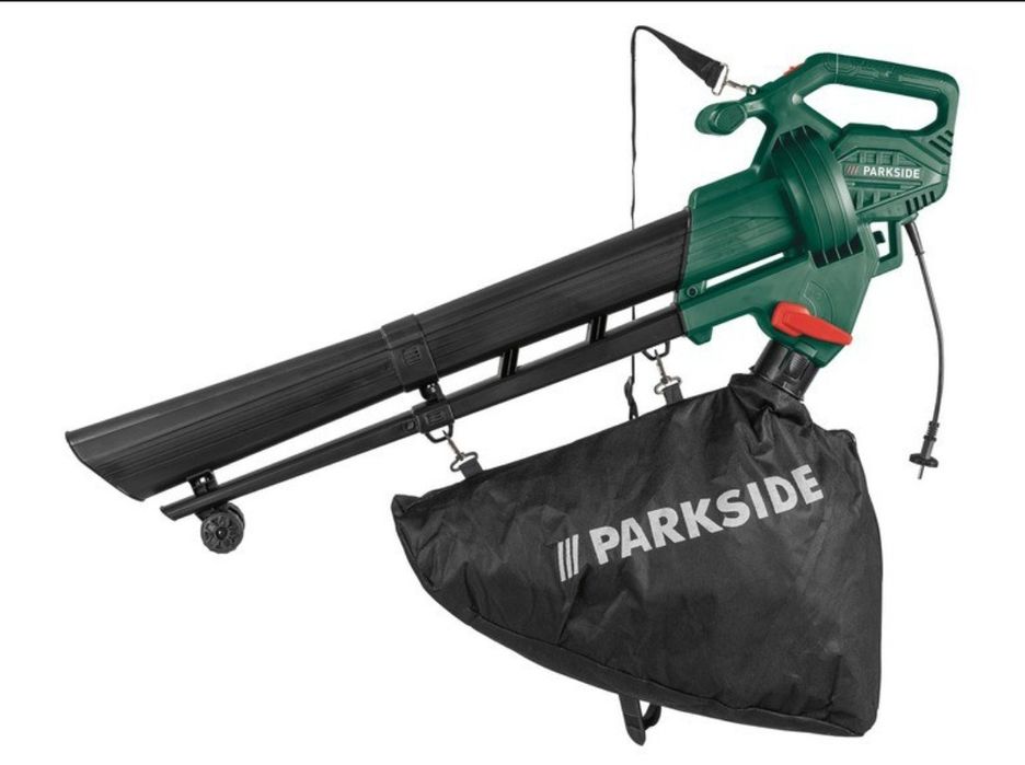 Parkside PLS 2600 B2 Пилосос садовий 3 в 1 (подрібнювач,пилосос,дуйка)