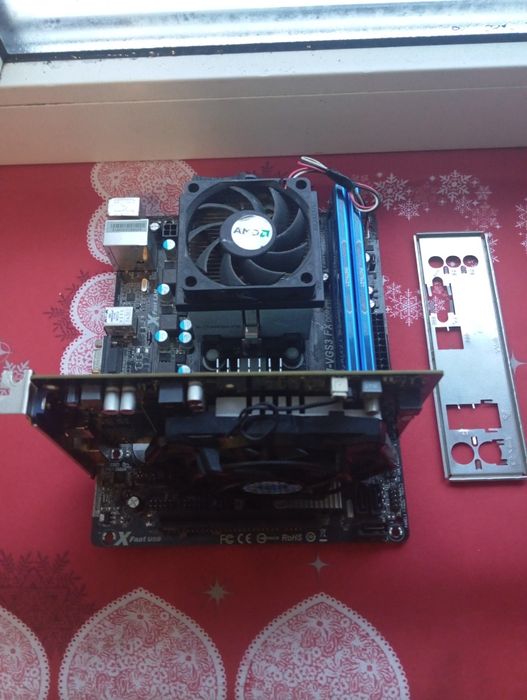 Комплект Материнская плата 960 GM-VGS3 FX