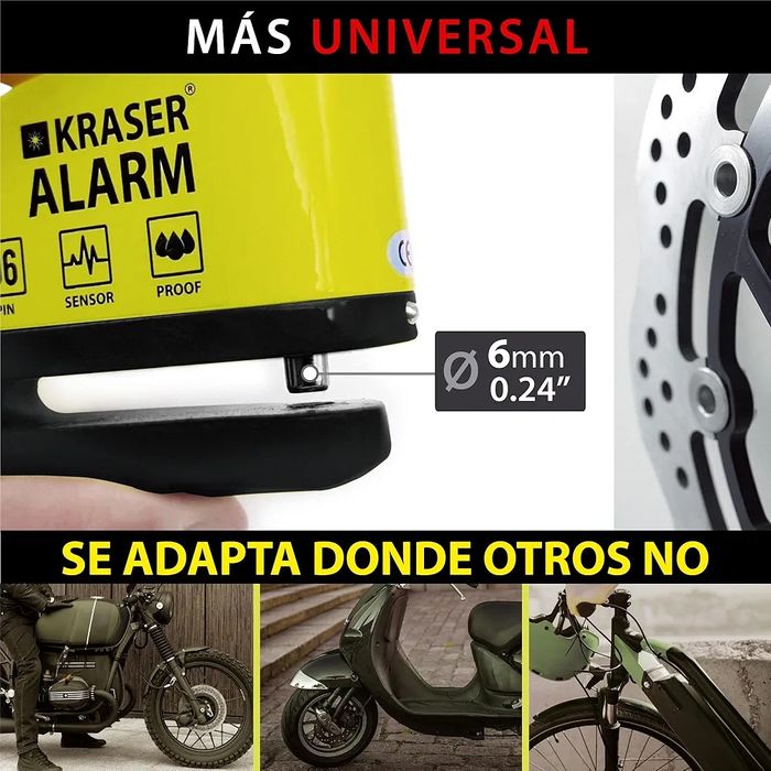 Alarme mota - Sensor Vibração