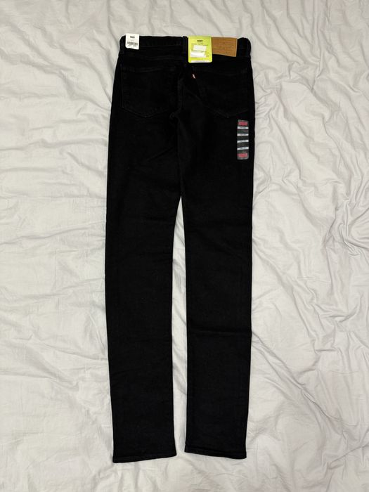 Чорні оригінальні чоловічі джинси Levi’s, розмір 32х36