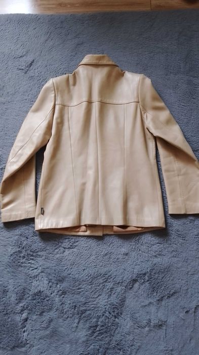Kurta damska wiosenna, skórzana