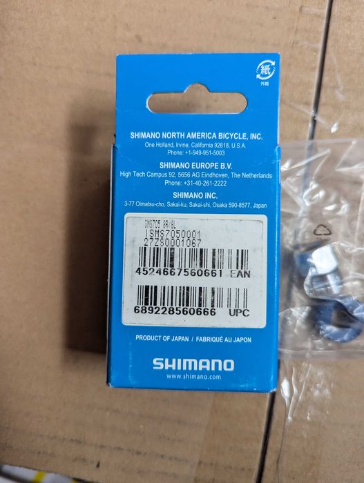 Zestaw nakrętki podkładki  SHIMANO SM-S705 Di2
