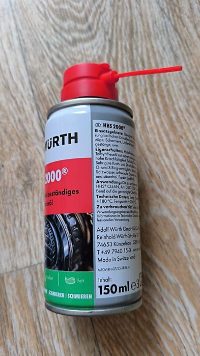 Zestaw chemii samochodowej Würth