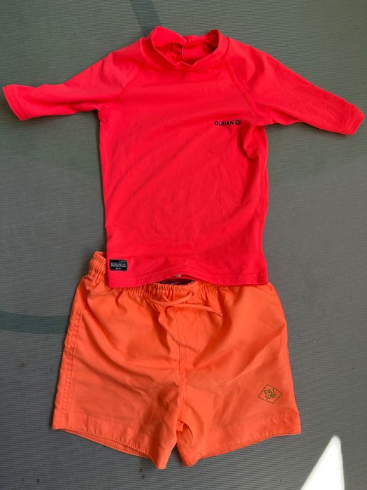 Conjunto praia menino 2/3 anos