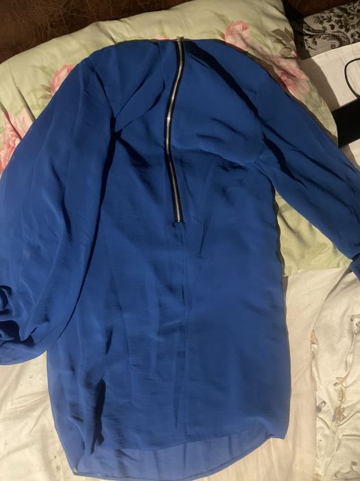 Платье летнее синее