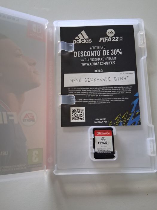 Jogo Nintendo Switch FIFA 22 Legacy Edition