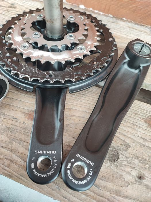 Korba rowerowa Shimano Deore M542 175mm  Hollowtech 2 Retro MTB