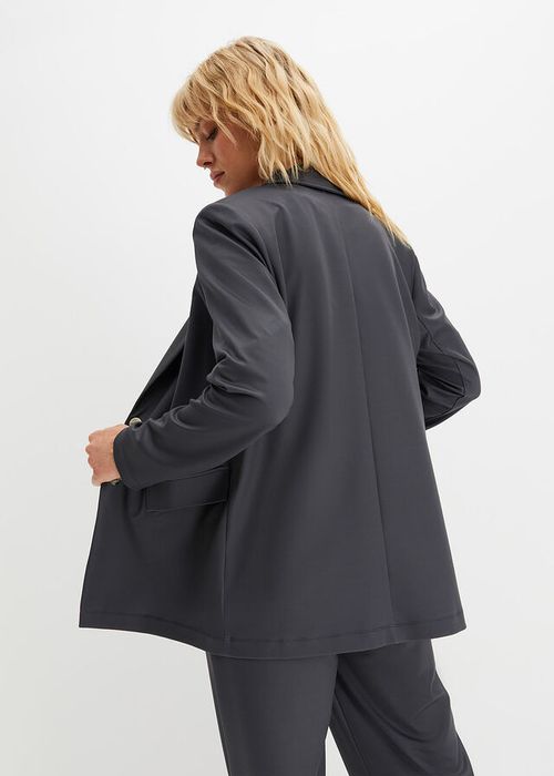 B.P.C żakiet antracytowy dłuższy 36/38.