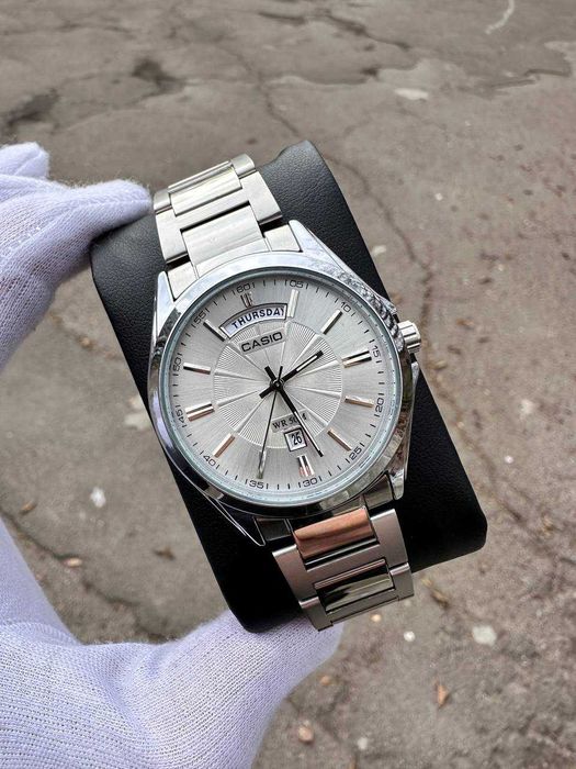 Годинник Casio 1381 white Old Money | Часы касио A159 | Vintage