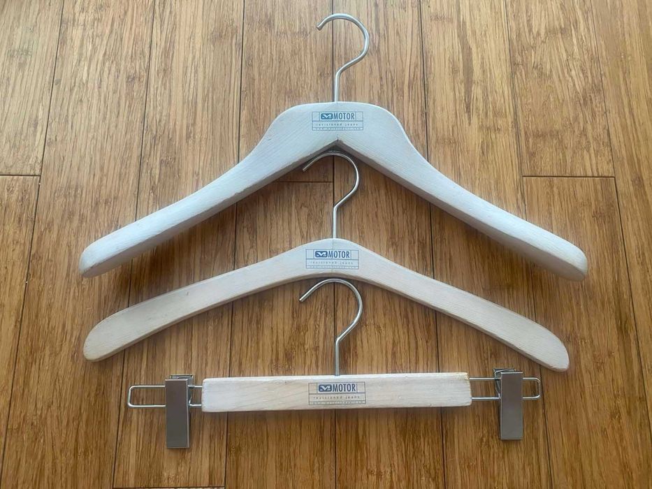 Вішаки, тремпеля дерев'яні вир-во Туреччини комплект 10 од.