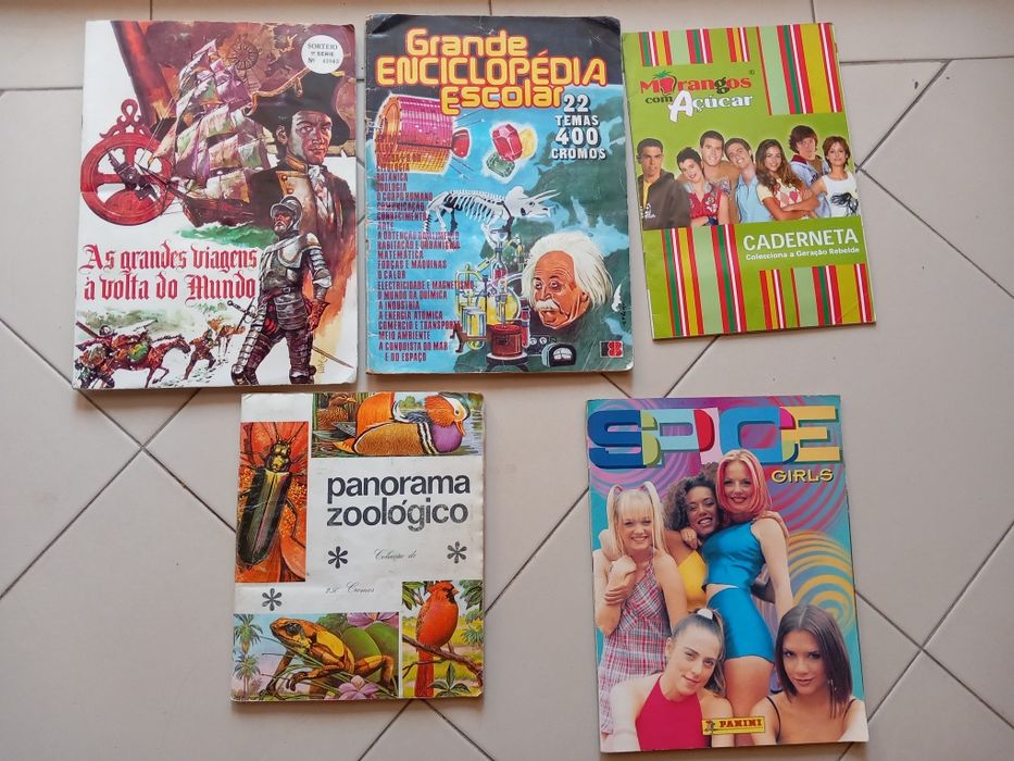 Cadernetas antigas completas