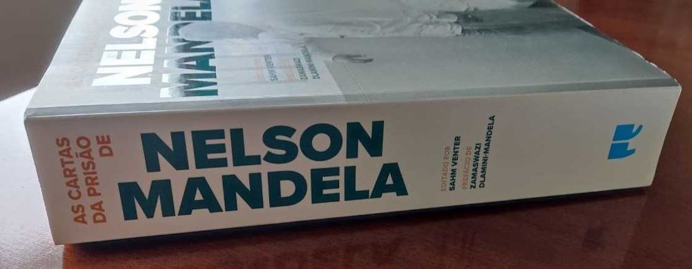 Livro As Cartas da Prisão de Nelson Mandela