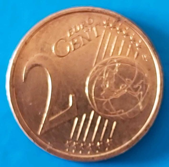 2 Cêntimos de 2021 da França
