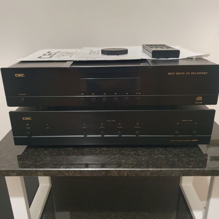 CEC C.E.C. TL5100 DX51 MkII paskowy transport DAC 4xPCM1704
