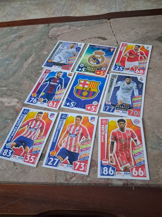 Cartas champions league 2016-17