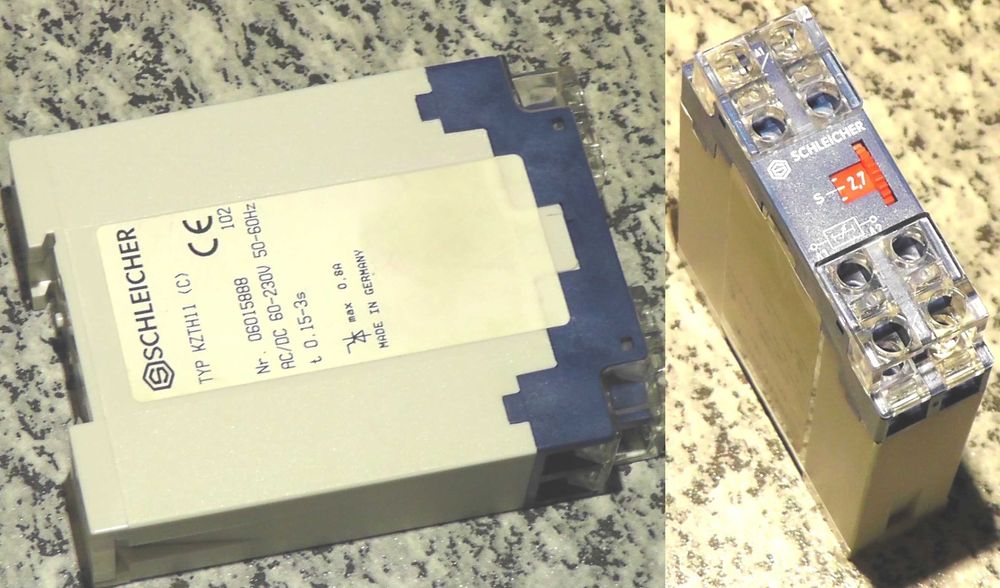 Przekaźnik czasowy Schleicher  KZTH11 (C) czasówka