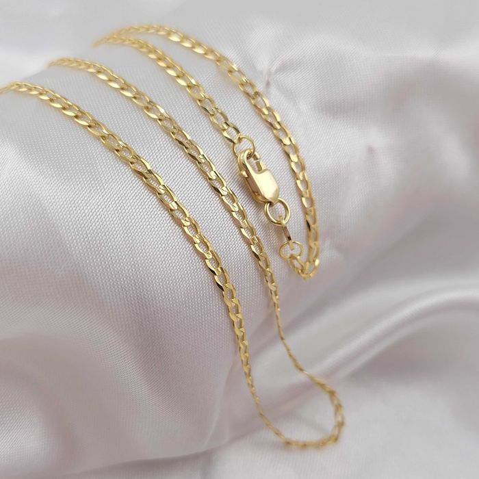 Złoty łańcuszek PANCERKA 2,86g PR.585 14K dł. 45cm