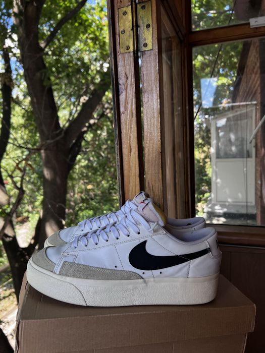Скросівки: Nike Blazer Low Platform White