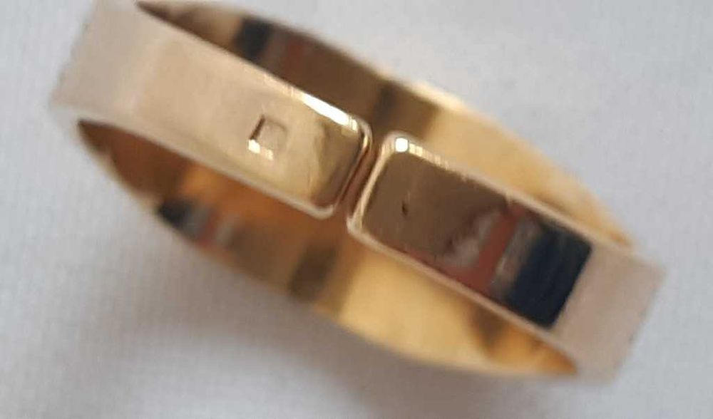 Перстень печатка бижутерия позолоченная