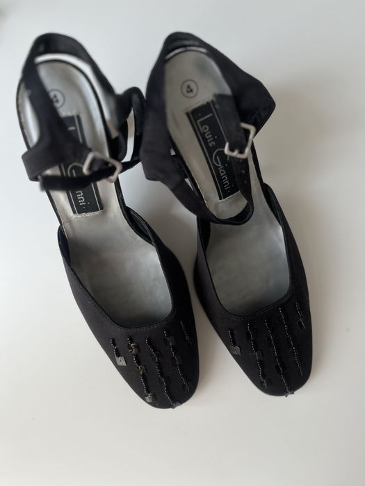 Louis Gianni | r. 37 / UK 4 | czarne eleganckie czółenka