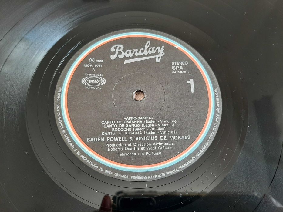 Baden Powell & Vinicius de Moraes - Saravah - Afro Sambas - Vinil LP