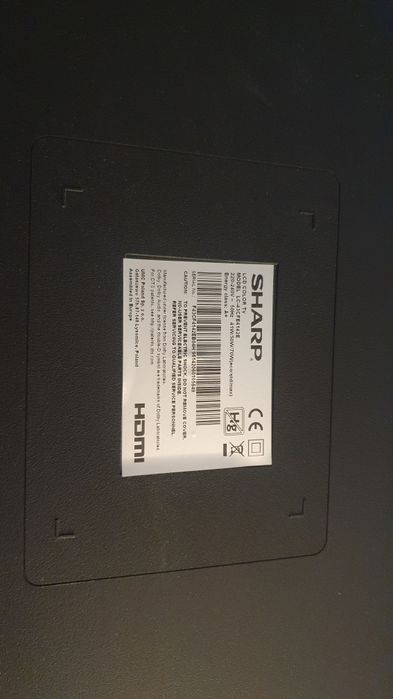 Matryca i,  podświetlenie Sharp LC-43CFE4142