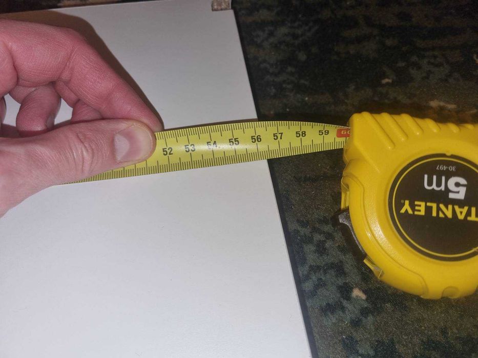 Półka do szafy IKEA Hjalpa 60x40cm, biała, nowa