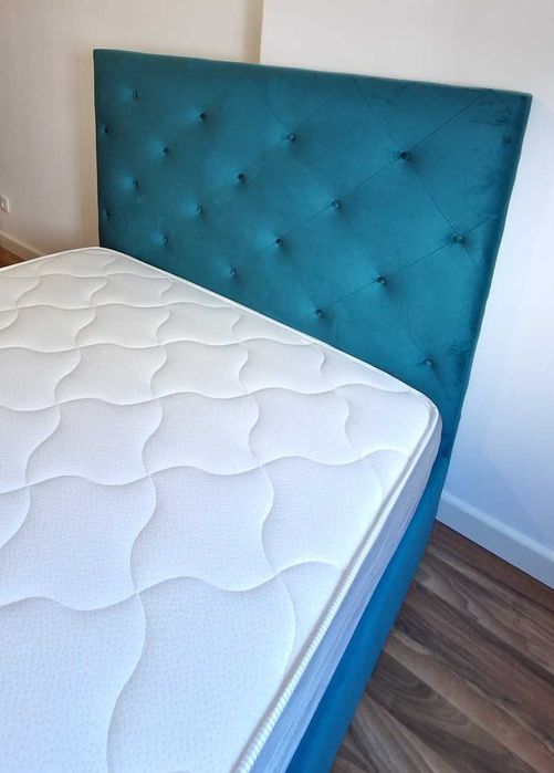 Camas de Casal Estofadas de Luxo 199€ Disp. em Várias Cores! 190x140m!