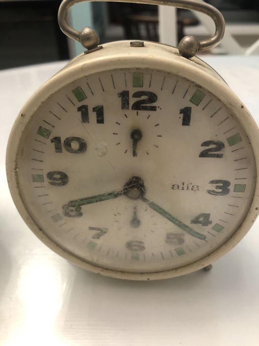 Старий німецький будильник