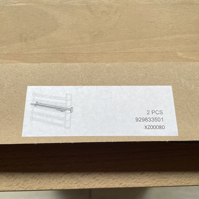 Prowadnice teleskopowe do piekarnika