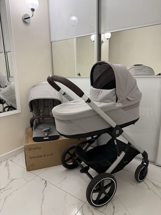 Cybex Balios S Lux Silver 2 в 1 Stone Grey 2025 на гарантії!