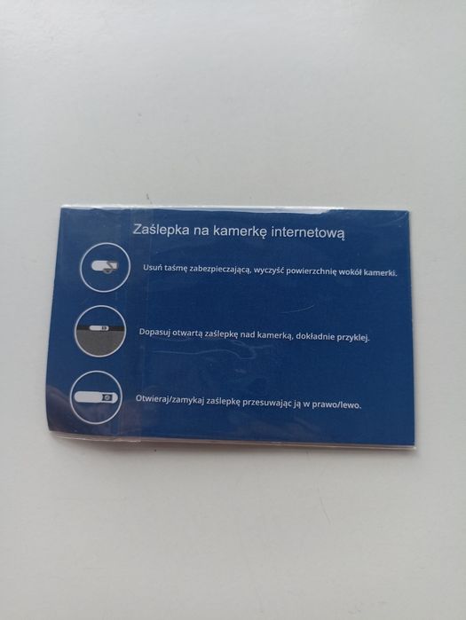 Zaślepka na kamerę internetową